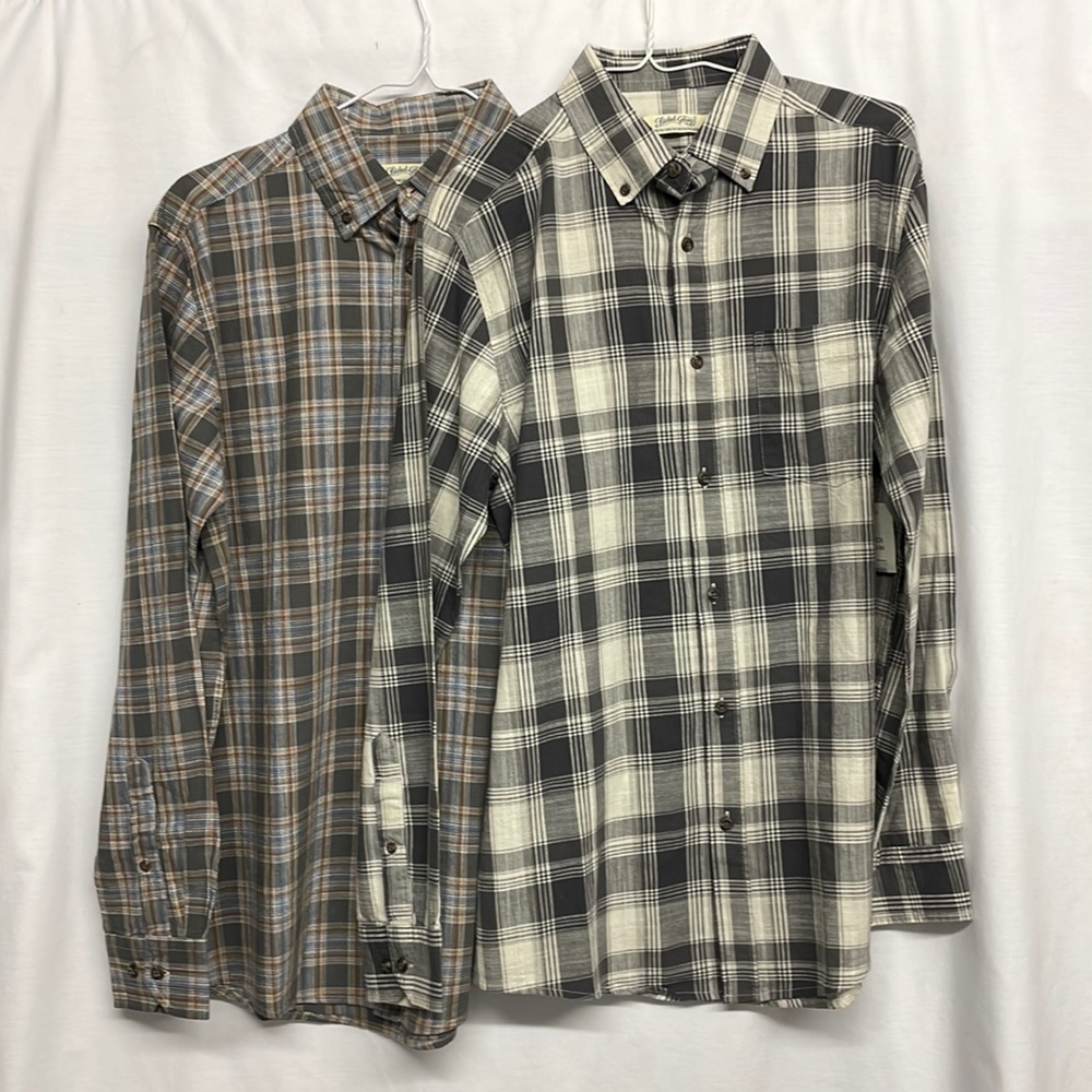 Faded Glory lot of 2 Mens Shirts Size S (35-36)